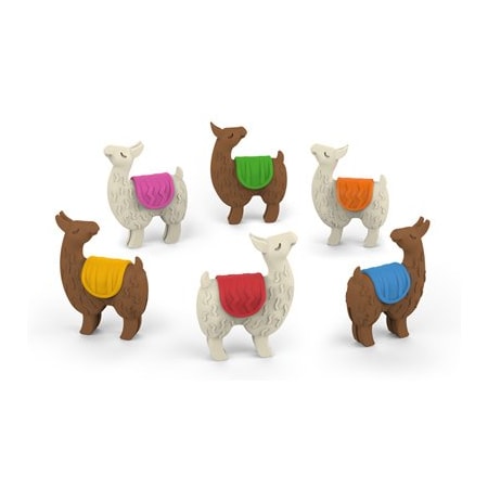 Lifetime 6PC Llama Glass Charm 5238776